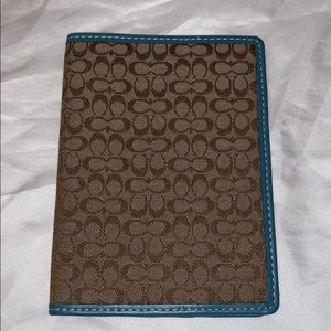 Coach Passport Cover